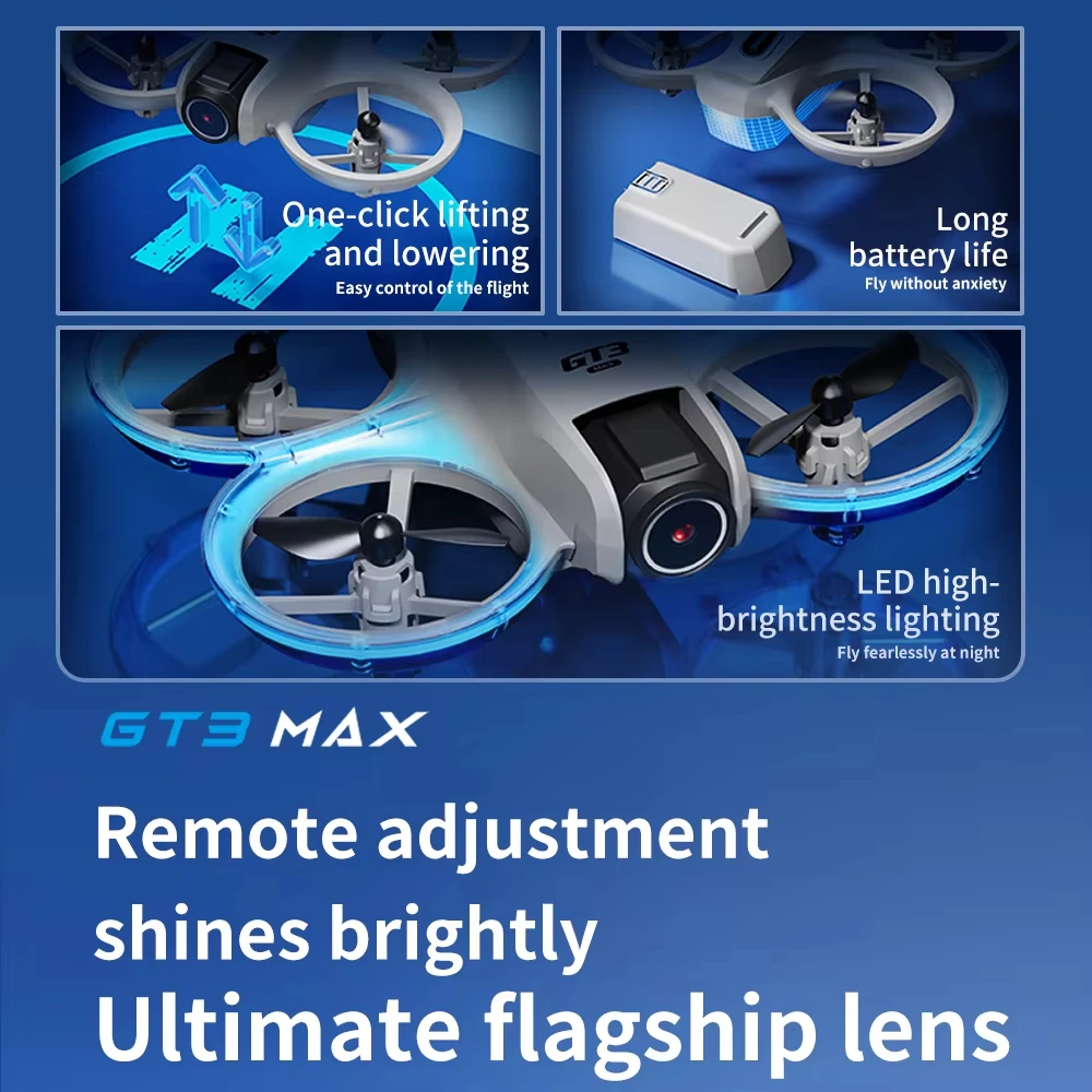 Drone Racing Camera - GT3 Max Optical Flow GPS Drone,