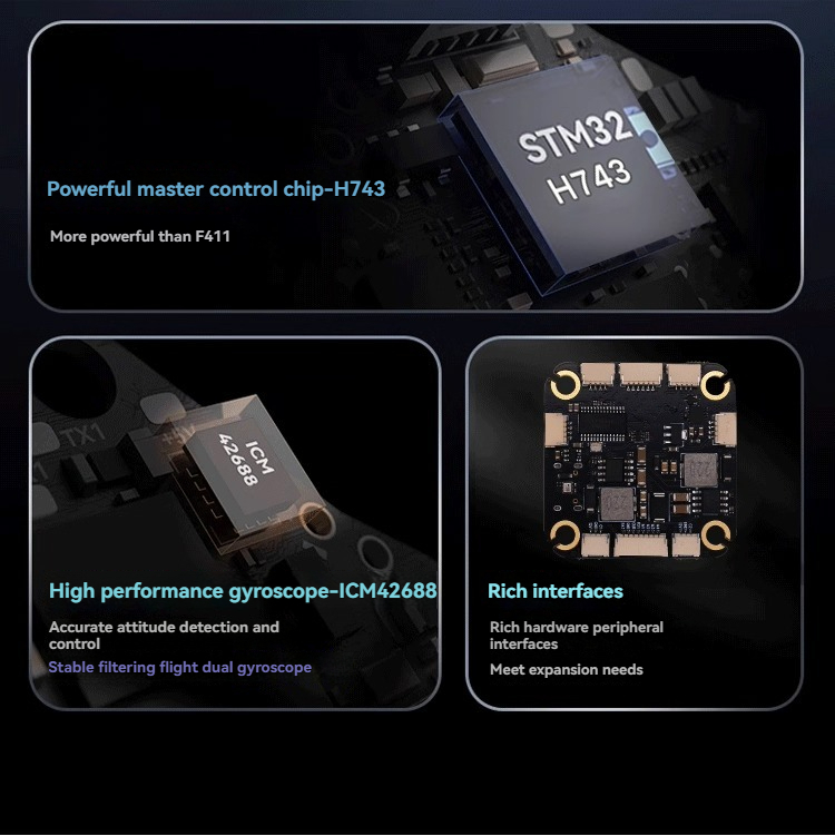 HAKRC H743 Flight Controller 8 - đánh giá và giá Drone Racing Flight Controller