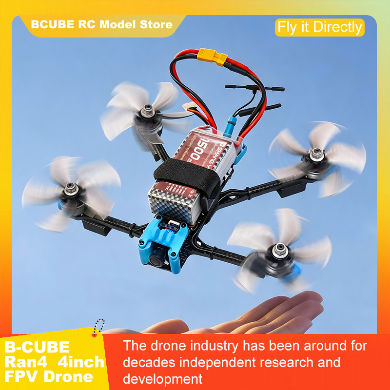 B-CUBE Ran4 4inch FPV Drone Fr - đánh giá và giá Drone Racing Gate