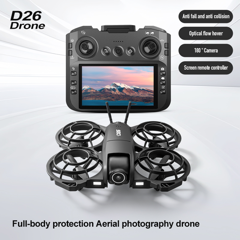 D26 Drone 4K Aerial HD 180° Ca - đánh giá và giá Drone Racing Camera