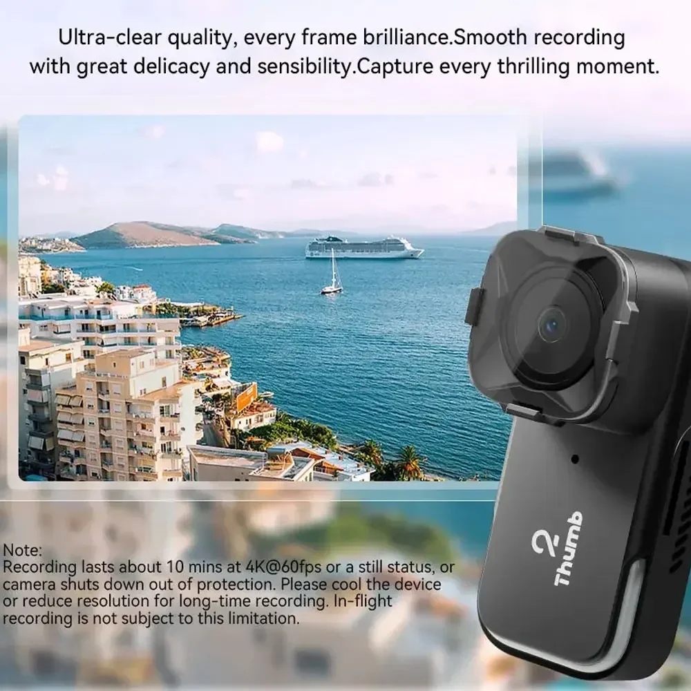 RunCam Thumb 2 4K 2.7K New Ver - đánh giá và giá Drone Racing Camera