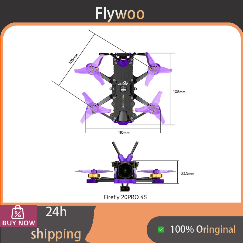 Flywoo Firefly 20PRO & 25 Mini - đánh giá và giá Drone Racing Gate